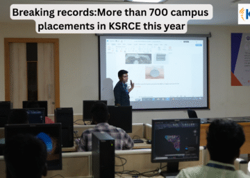 Breaking recordsMore than 700 campus placements in KSRCE this year