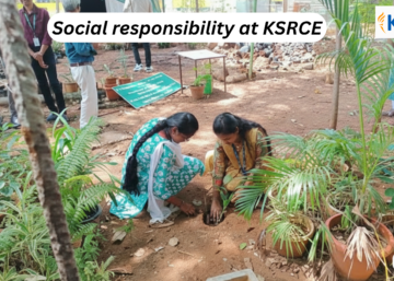 Social responsibility & community initiatives at ksrce