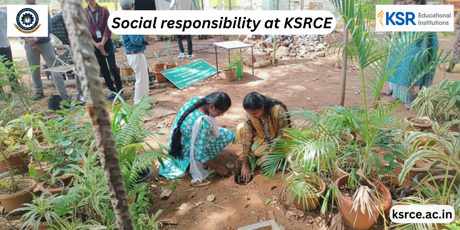 Social responsibility & community initiatives at ksrce