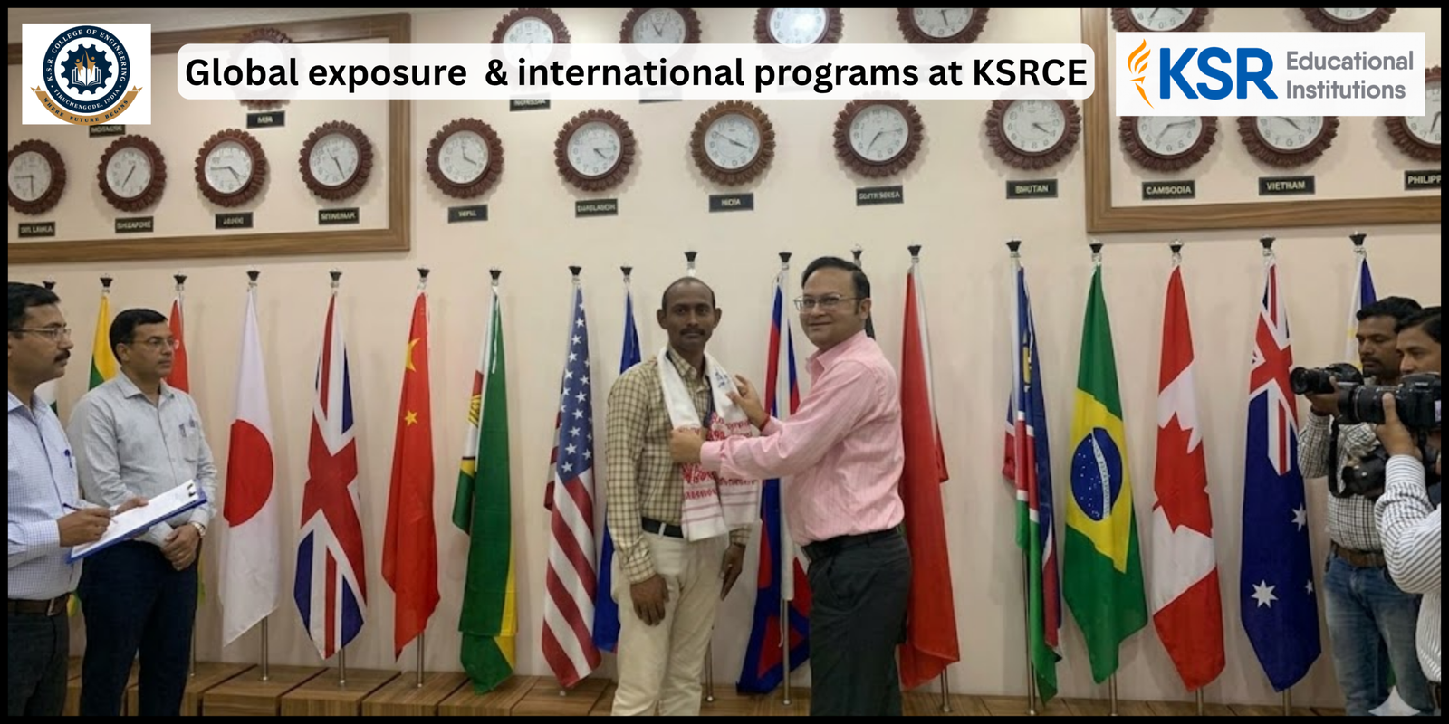 Global Exposure at KSRCE: Collaborations & Programs