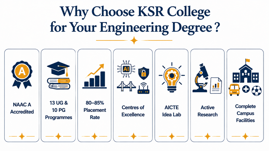 Courses Offered at K.S.R. College - Why choose KSR College