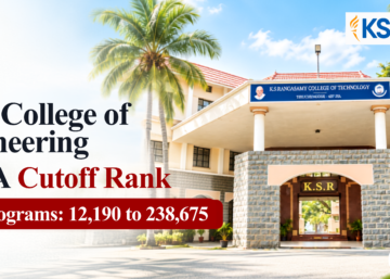 Cutoff for KSR College of Engineering
