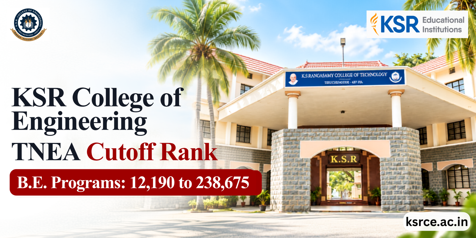 Cutoff for KSR College of Engineering