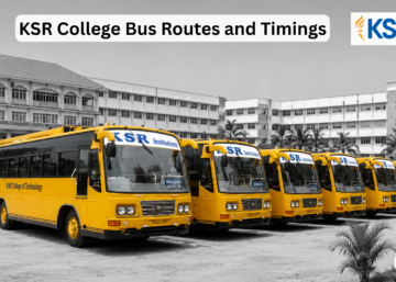 KSR College Bus Routes and Timings
