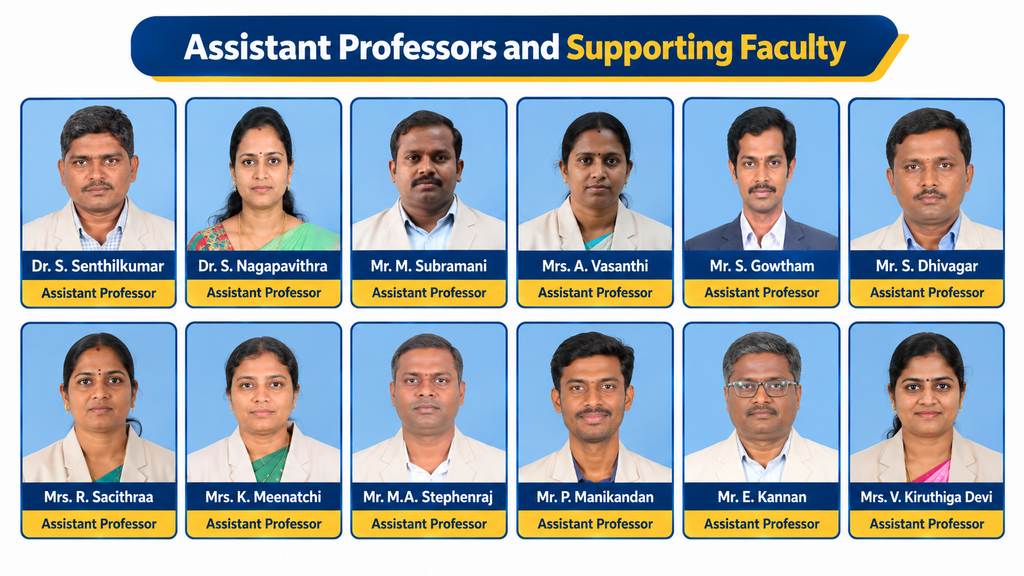 Assistant Professors and Supporting Faculty