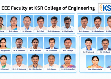 EEE Faculty at KSR College